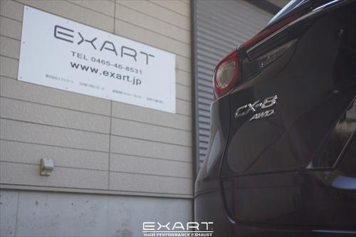 新製品 CX-8用 エアーインテークスタビライザー | EXART - High 